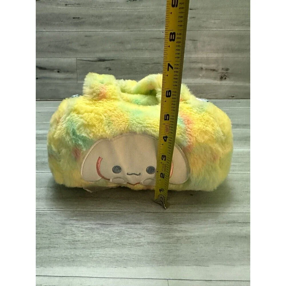 Sanrio Cinnamoroll Plush Handbag in Yellow Green Tie-Dye